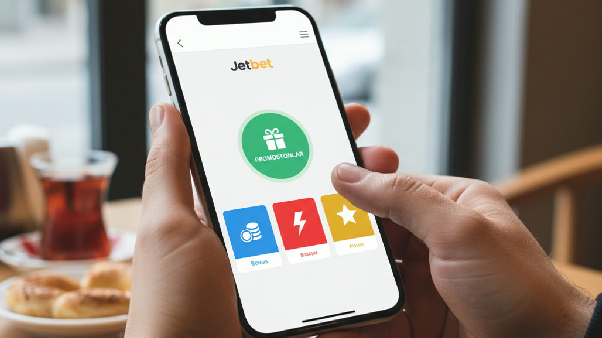 Jetbet mobil arayüzü üzerinden bonus ve promosyonlara kolayca erişilebilir.