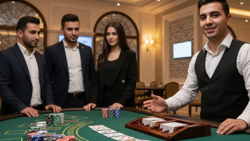 Jetbet canlı blackjack lobisinde masa kuralları ve kart stratejileri inceleniyor.